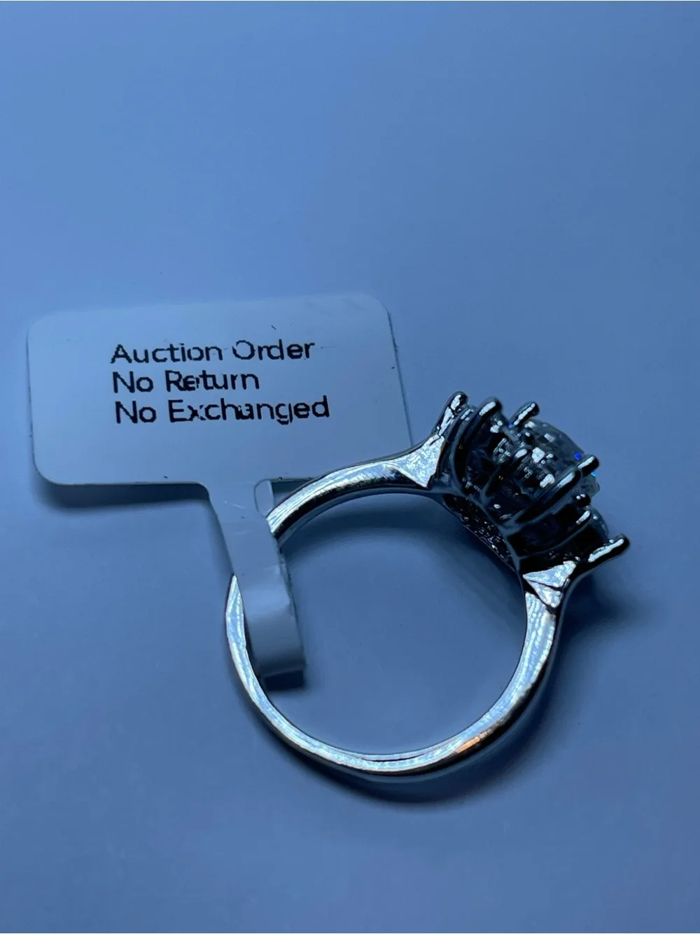 Moissanite 1.5 carats size 7 gorgeous ring originally $799